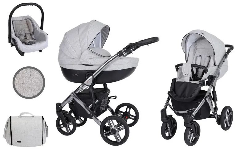 Kočík Kunert Mila Premium graphite frame 3v1 - 06