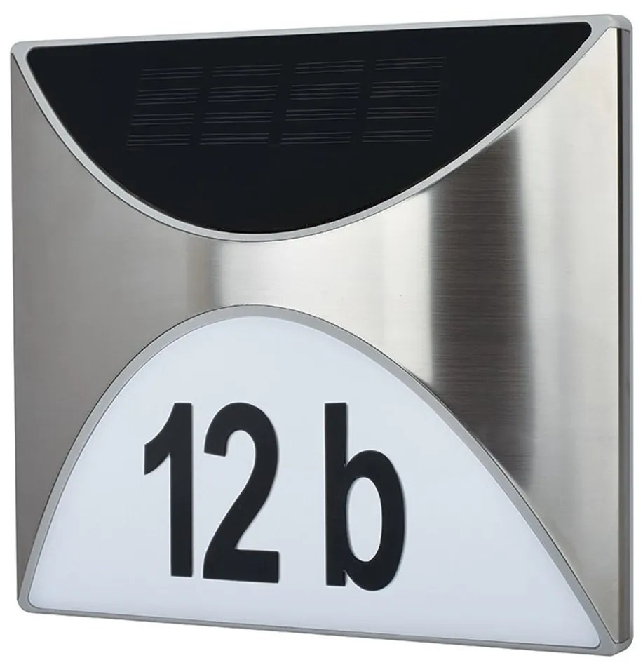 Spot-Light 6710202 - LED Solárne domové číslo LED/3x0,1W/2,4V IP44