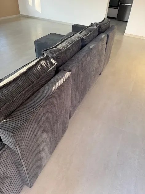 AKCIA Tmavo sivá sedacia súprava do U SMART COSARO 295x140 cm II. akosť