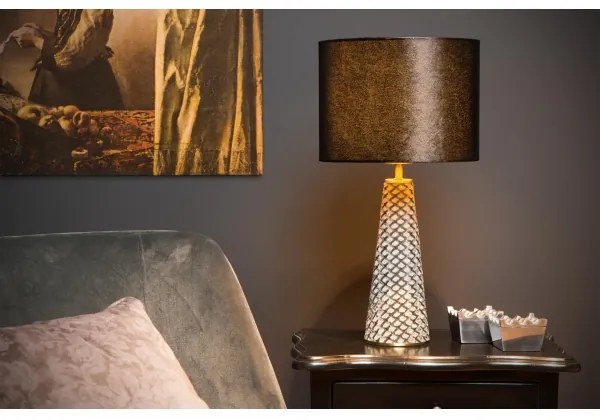 Lucide 10501/81/30 - Stolná lampa VELVET 1xE27/40W/230V