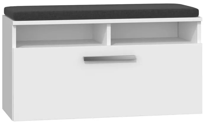 Botník (skrinka na topánky) Reclemos 1 (biela). Akcia -23%. Vlastná spoľahlivá doprava až k Vám domov. 1132593