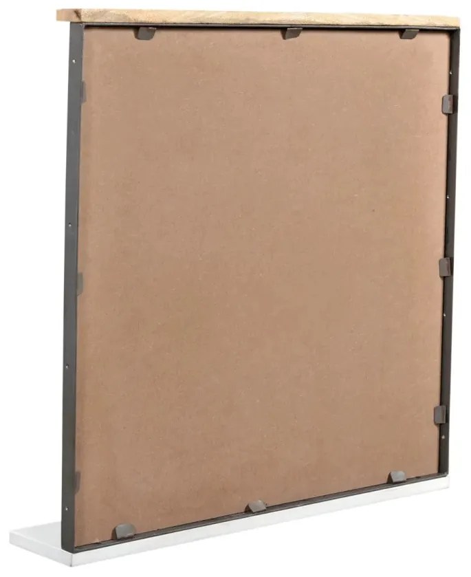 furniture-nabytek.cz - Masívne kúpeľňové zrkadlo Pinetown, lakované, viacfarebné – 71×13×67 cm