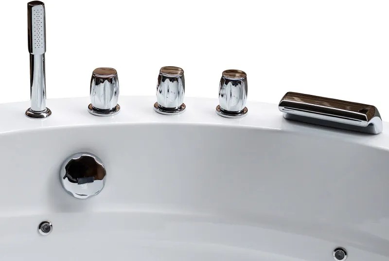 BPS-koupelny Hydromasážna vírivá vaňa Della 916 170x170 s ohrevom vody