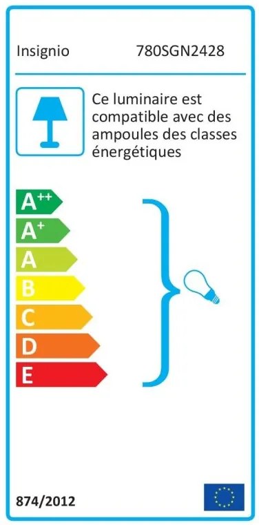 Stojacia lampa SCANDINAVIA, 140 x 38 cm, biela