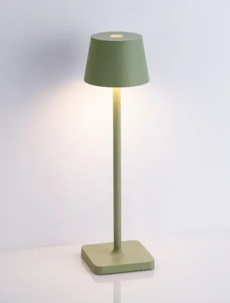 Vonkajšia stolová lampa Deck zelená