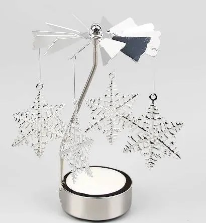 DECOLED Andělské zvonění, 8 x 13 cm, vločky, stříbrné