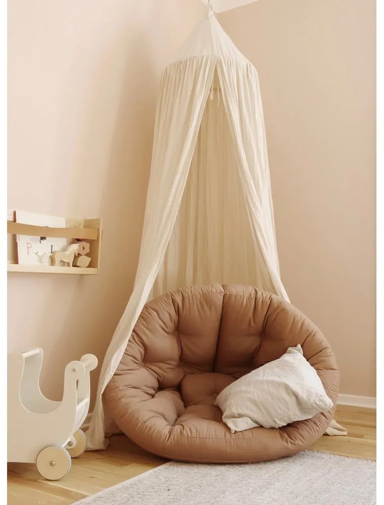 Rozkladacie kreslo s ľanovým poťahom Karup Design Nido Linen