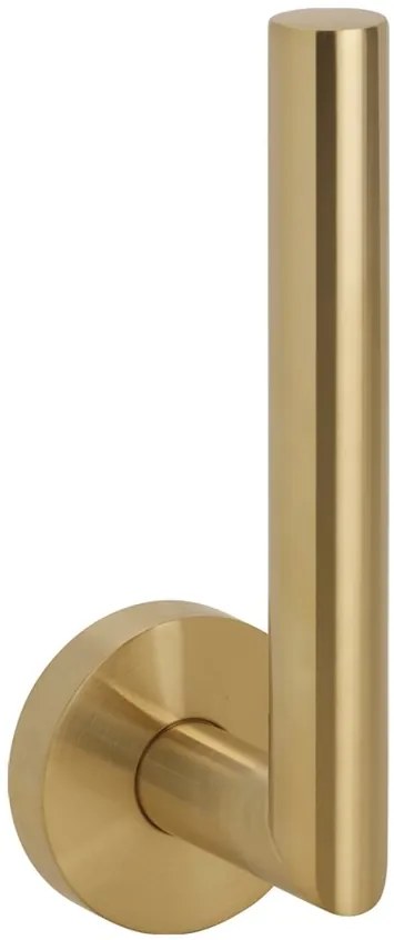 Sapho Sapho, X-ROUND GOLD držiak toaletného papiera rezervný, zlatá matná, XR701GB