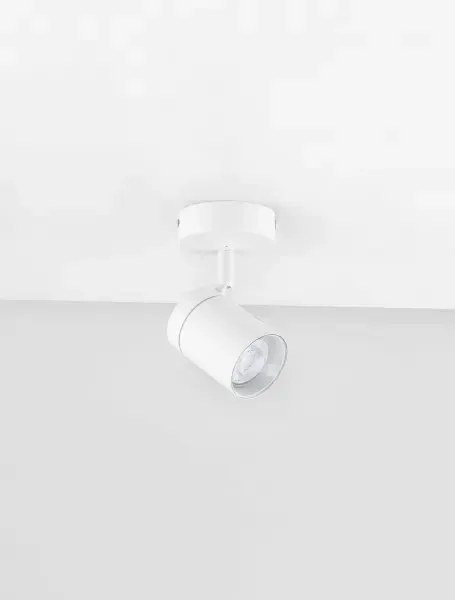 LED biele designové stropné svietidlo Alma