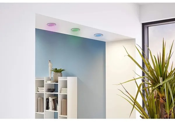 Eglo 32882-SADA 3x LED RGB Stmievateľné podhľadové svietidlo FUEVA-C 1xLED/3W/230V