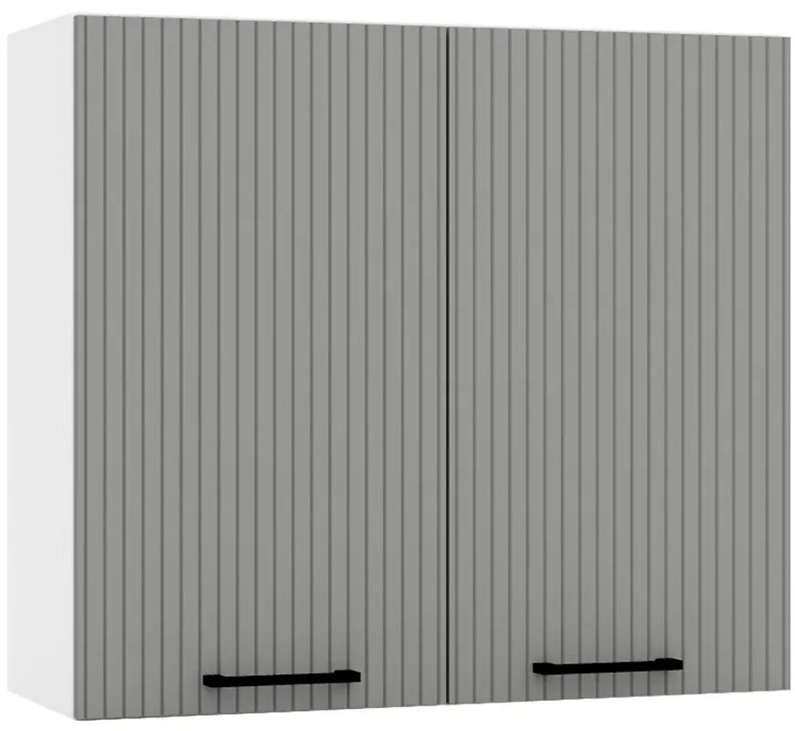 Skrinka do kuchyne Kate w80 šedá mat