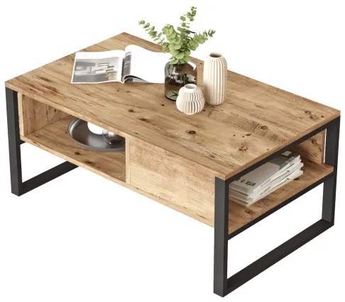 Konferenčný stolík 44,4x100 cm borovica atlantic