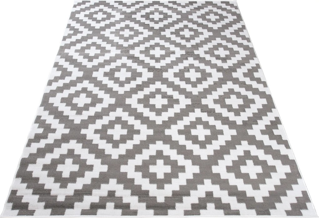 TA Koberec DA56B WHITE GALA ESM Rozmer: 80x150 cm