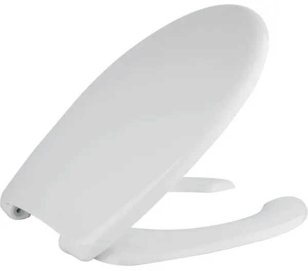 Sapho - WC sedadlo pre osoby so zdravotným postihnutím biele/duroplast
