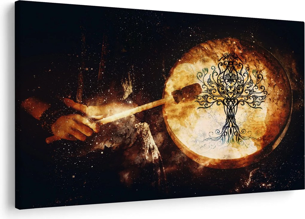 Obraz - Tajomný strom života (90x60 cm)
