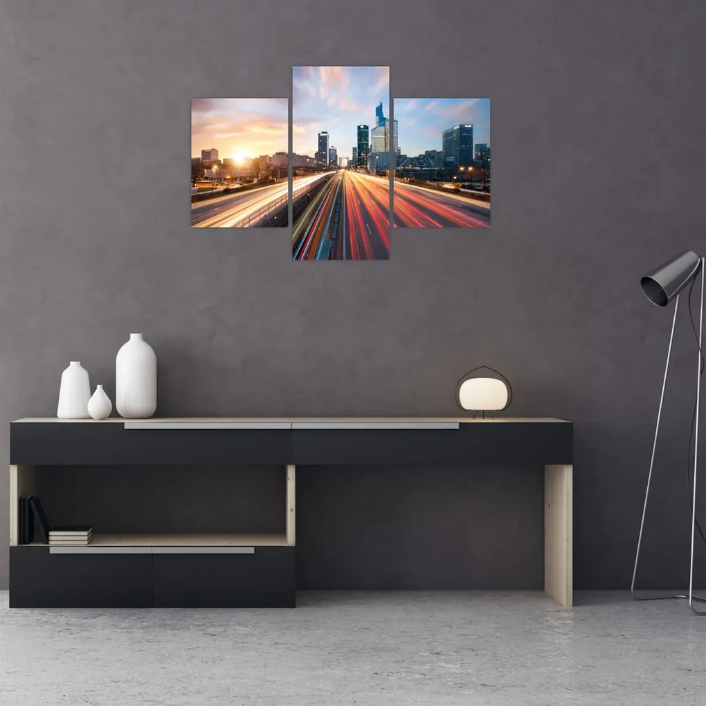 Obraz - Cesta veľkomesta (90x60 cm)