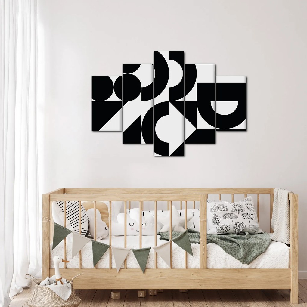 Obraz - Geometrická abstrakcia N⁰2 (150x105 cm)
