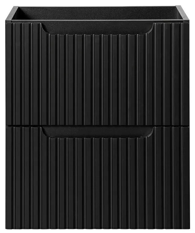 Umyvadlová skrinka Nova Black D2 82-50-2S čierna