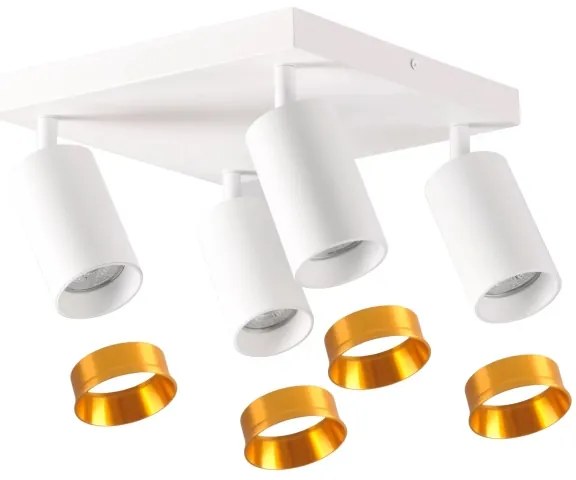 Bodové svietidlo MARIBEL 4xGU10/10W/230V biela