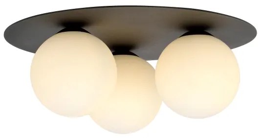 Stropné svietidlo SOLAR 3xE14/10W/230V čierna/biela