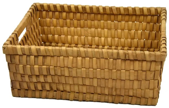 Úložný košík z dyhy Rozmery (cm): 30x20, v. 10