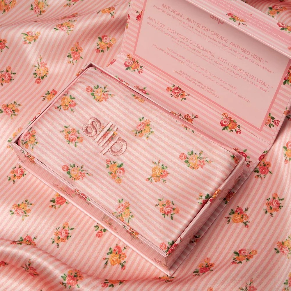 Hodvábna obliečka na vankúš 51x76 cm Petal – slip