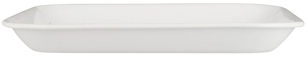 Ib Laursen Smaltovaný podnos White Rim 30 cm