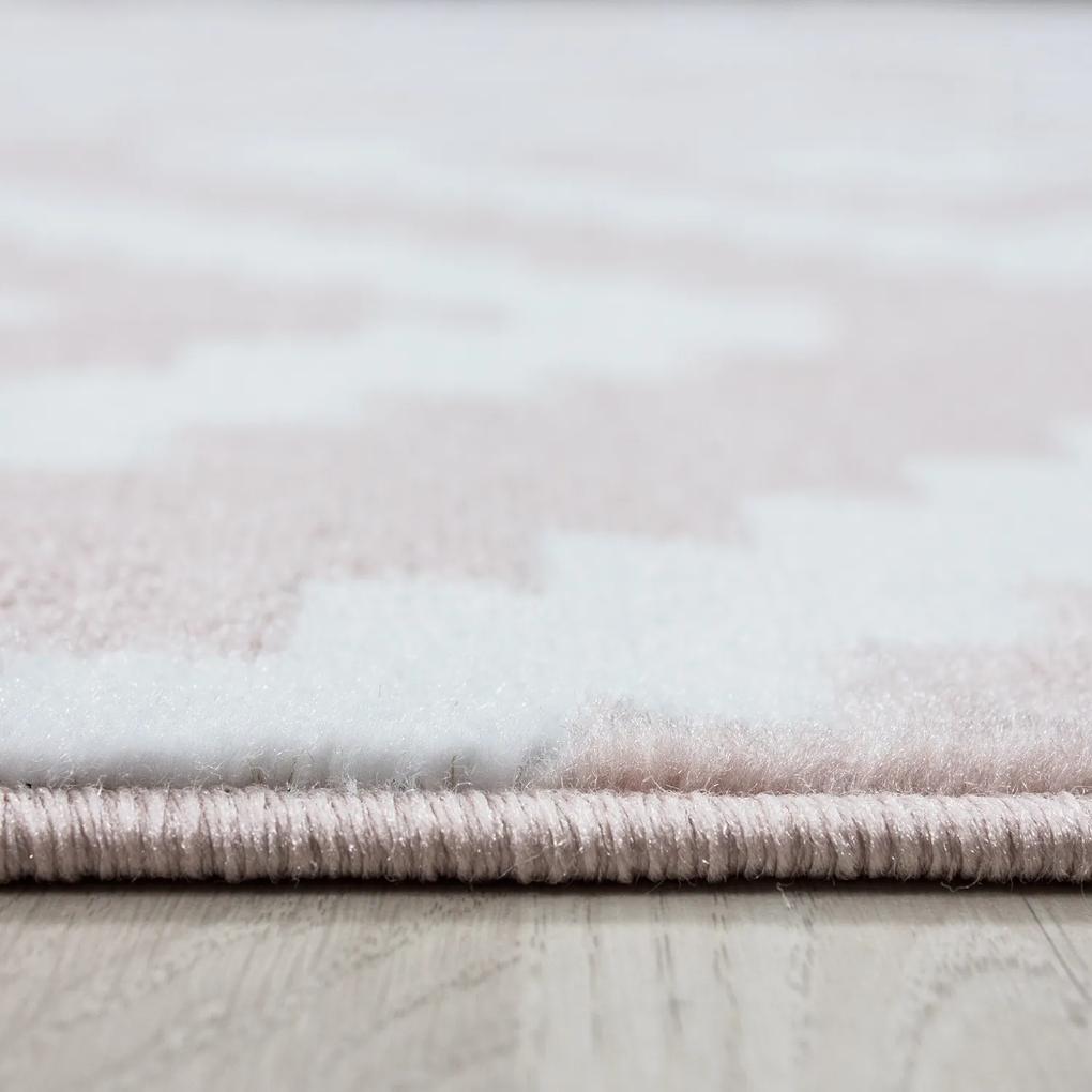 Ayyildiz Kusový koberec PLUS 8005, Ružová Rozmer koberca: 240 x 340 cm