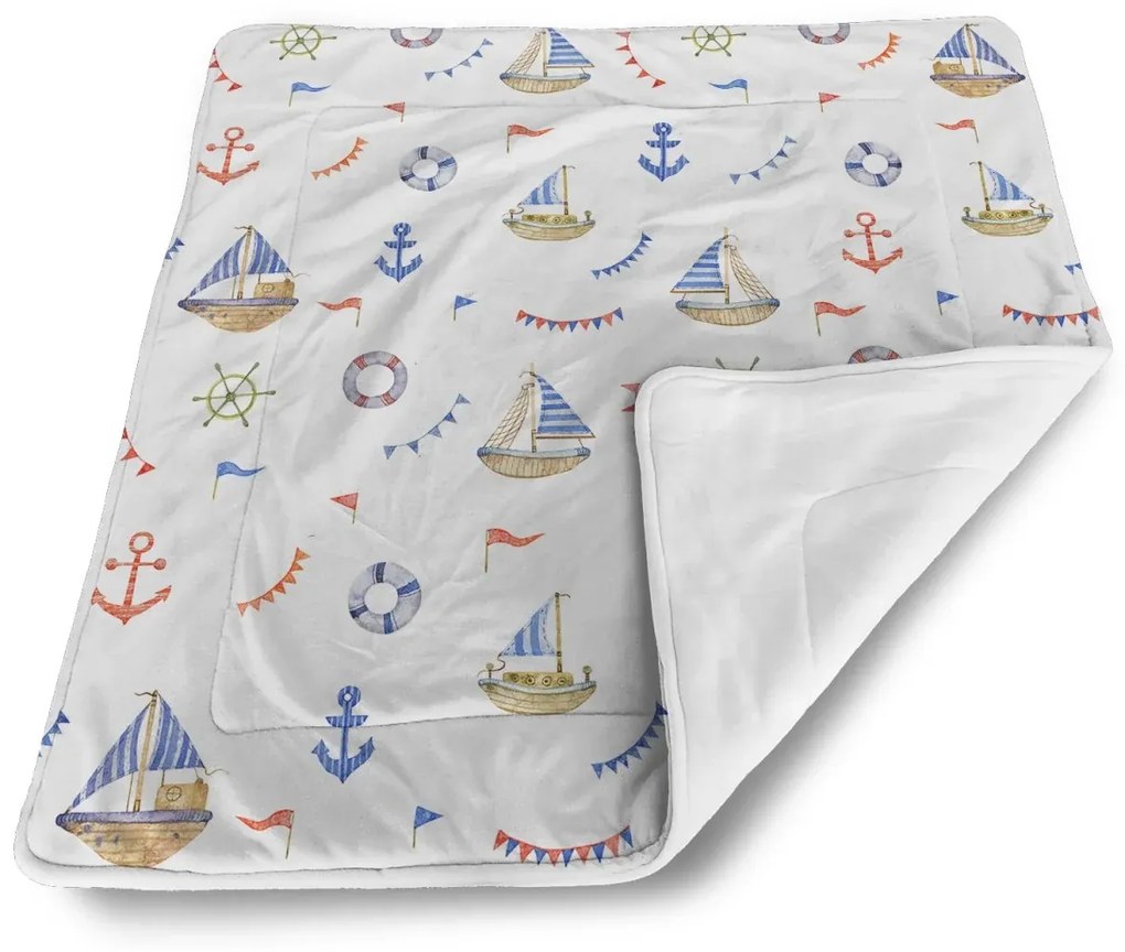 Sablio Deka pre bábätko Na vlnách oceánu - 80x100 cm