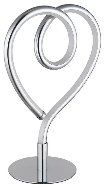 Globo 28054C - LED Stolná lampa AMORE LED/6W/230V lesklý chróm