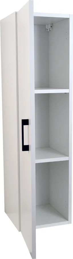 Comodo Doplnková kúpeľňová skrinka vysoká Agria V 30 - biela