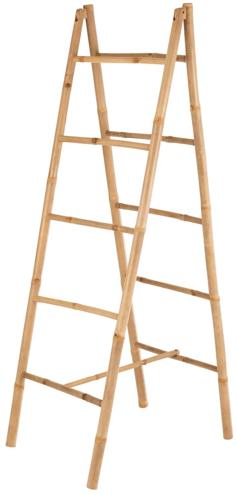 Bambusový vešiak na uteráky rebrík Double - 50 * 10 * 157 cm