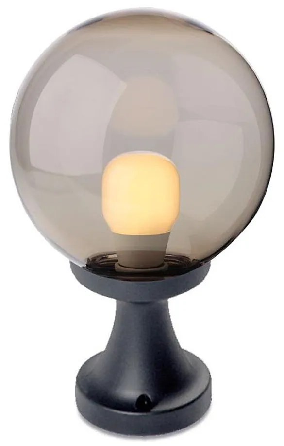 Redo 9774 - Vonkajšia lampa SFERA 1xE27/42W/230V IP44 25x38 cm hnedá