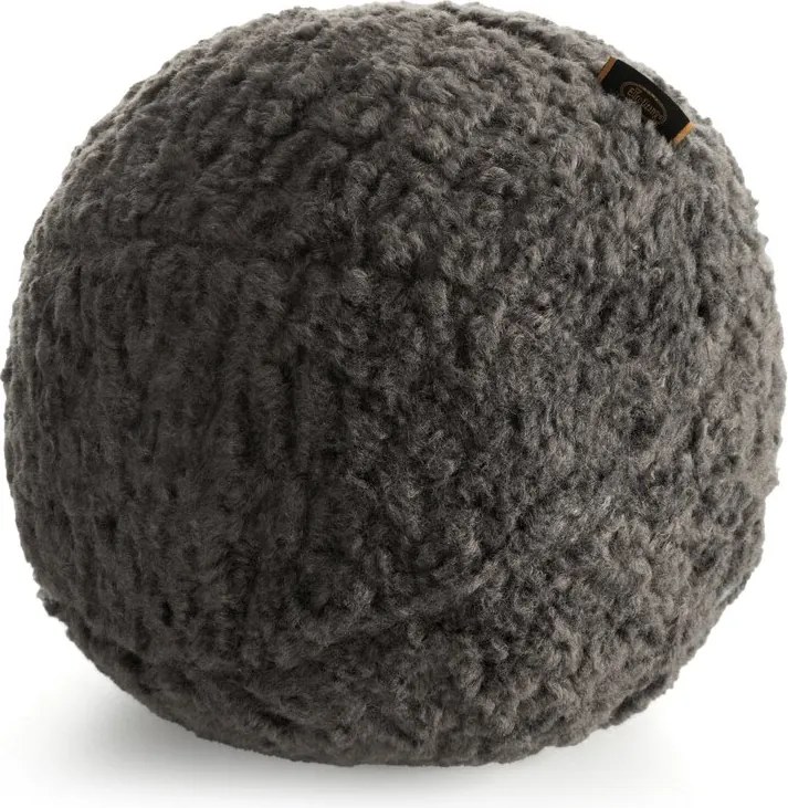 VANKÚŠ BUKLA 24 CM SIVÝ