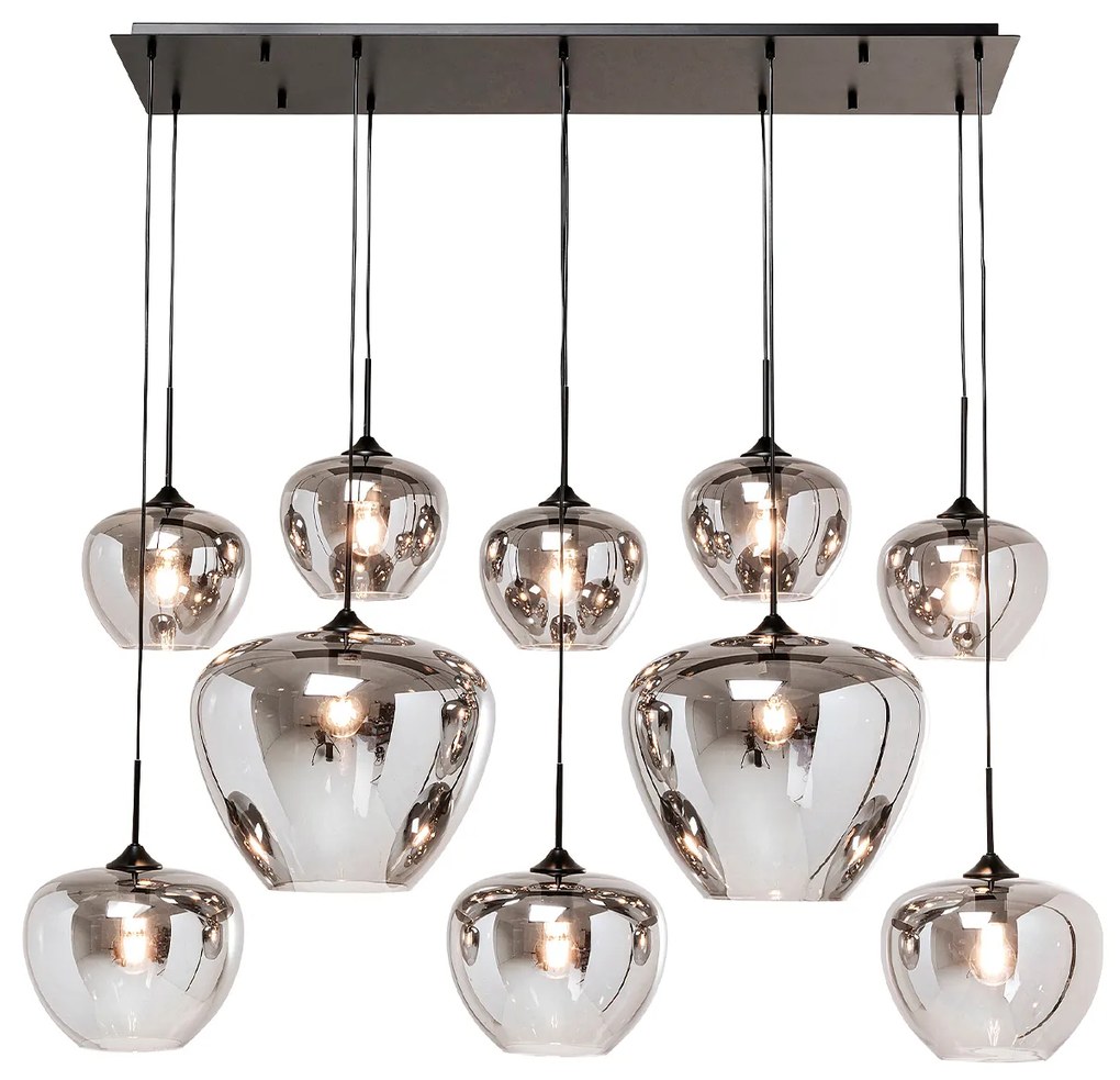 Sphere visiaca lampa sivá