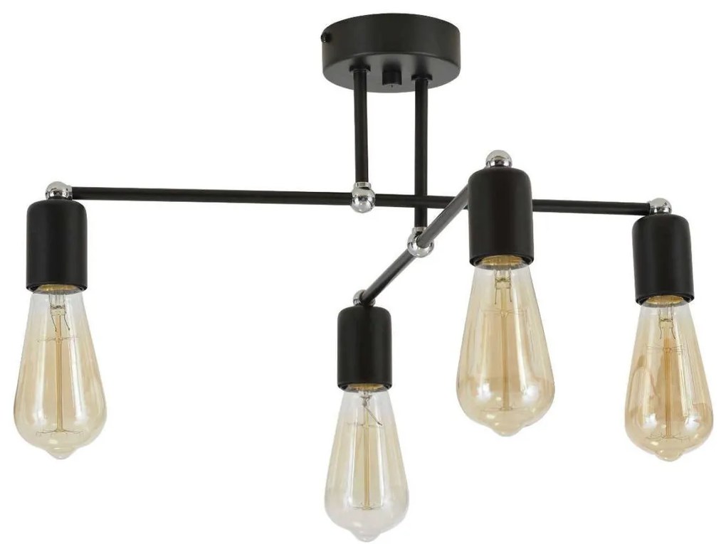 Stropné svietidlo Edison, výber z 3 farieb