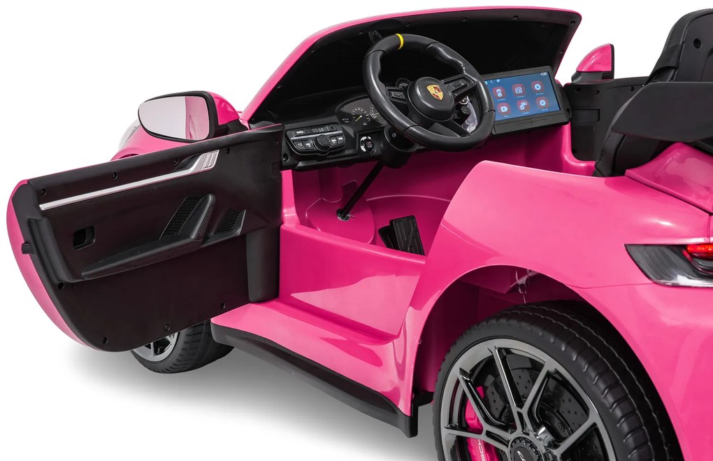 Detské elektrické autíčko Porsche 911 GT3 STRONG MP4 ružové