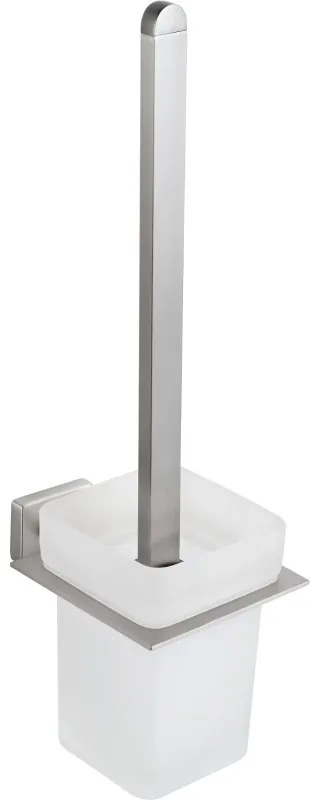 Mexen Arno, závesná toaletná kefa, brúsená oceľ, 7020750-97