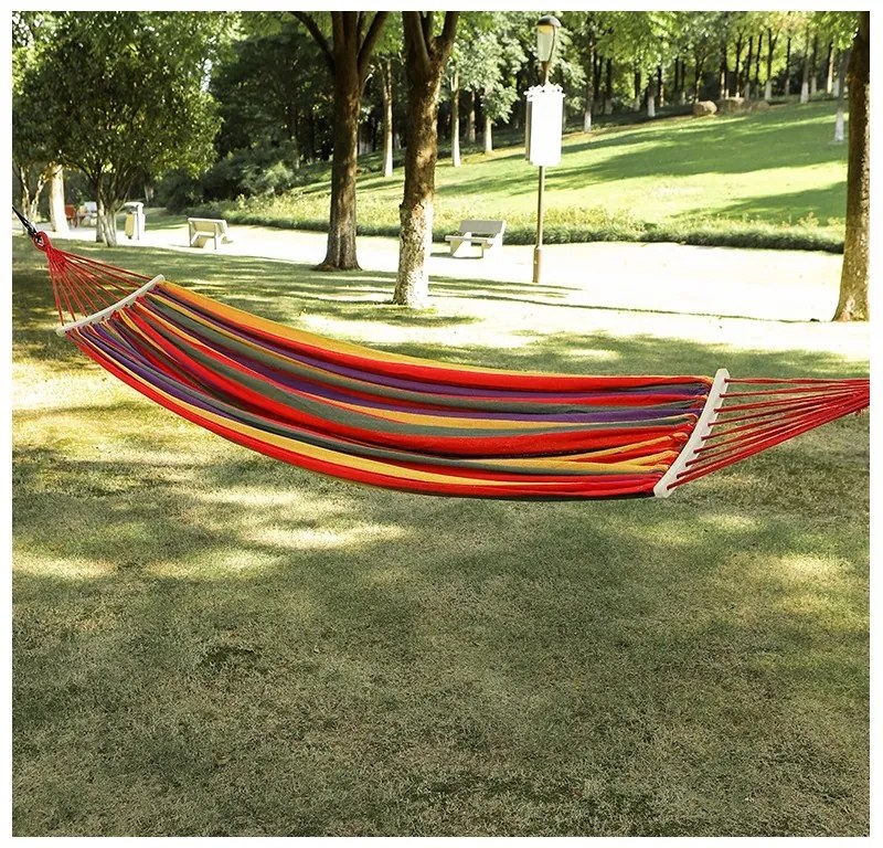 JAKS HOJDACIA SIEŤ WOOD 250x90 CM - MULTICOLOR