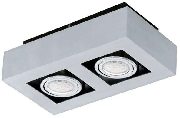 Eglo 64695 - LED Bodové svietidlo LOKE PRO 2xGU10/5W/230V 3000K chróm