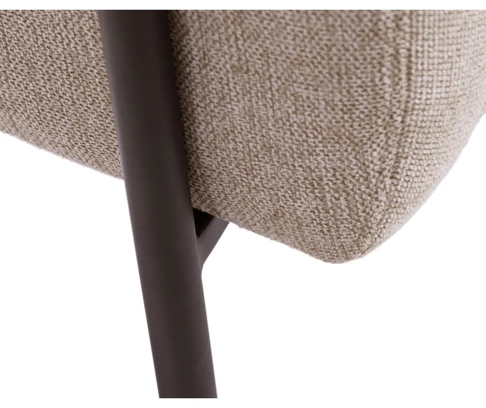 Béžové kreslo Trout – Unique Furniture