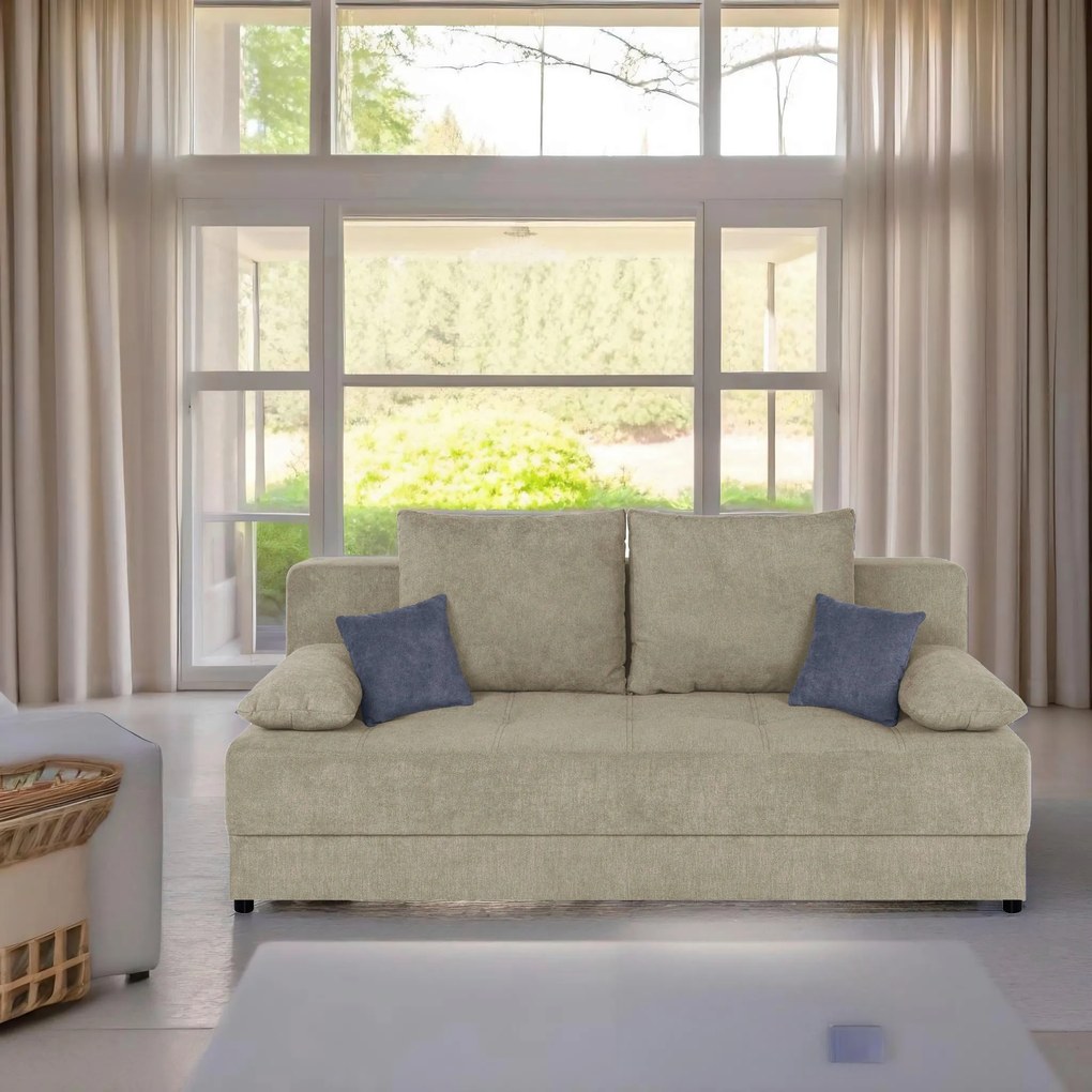 XXXLutz ROZKLADACIA POHOVKA, textil, kompozitné drevo, béžová P & B - Sedačky - 000044002702