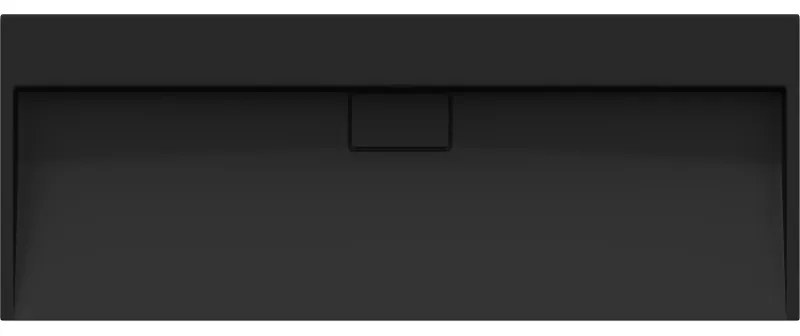 Mexen Ava, umývadlo na dosku z konglomerátu B/O 120 x 46 cm, čierna matná, 23011270