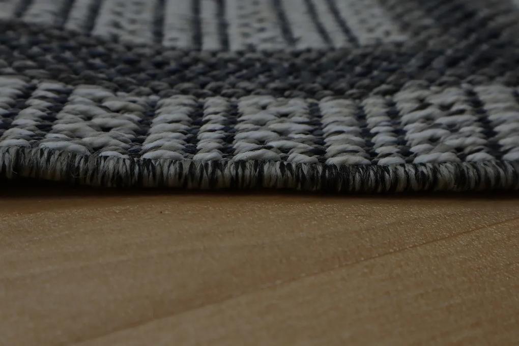 Ayyildiz koberce Kusový koberec Yukon 5649Z Ivory Dark Grey – na von aj na doma - 160x230 cm