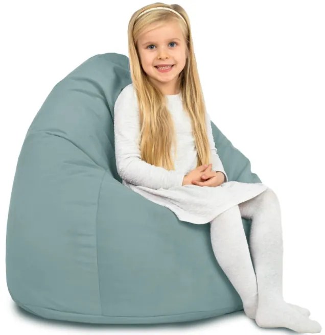 Plyšový sedací vak SAKO mätový