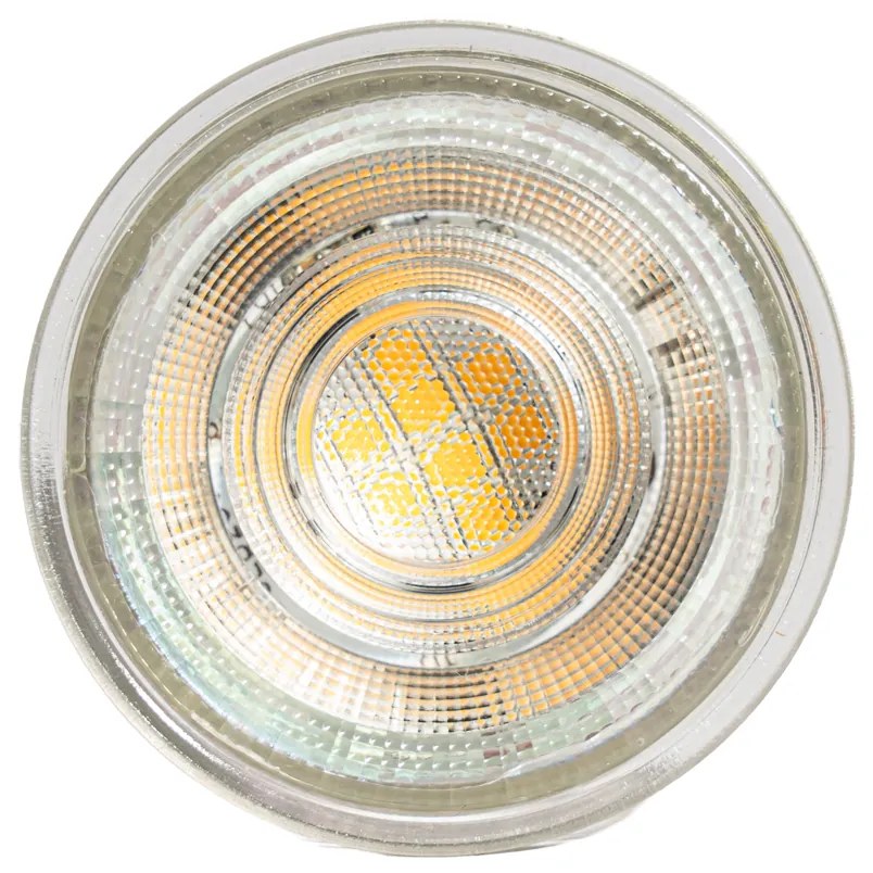 Sada 5 stmievateľných LED žiaroviek GU10 50 mm číra 4,9 W 450 lm 2700 K