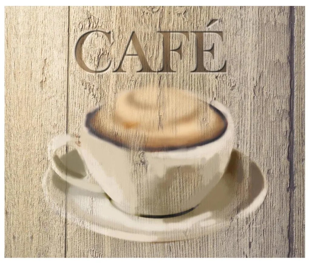 WENKO 2713600100 - Zástena CAFÉ 60x50 cm pestrofarebná