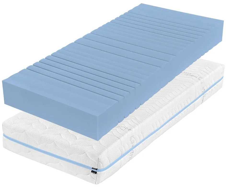 DreamLux DREAMLUX MAMUT - tuhší matrac - vhodný aj pre alergikov 200 x 200 cm