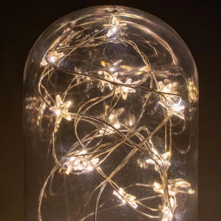 Nexos 64787 Vianočná svietiaca dekorácia kupola - 20 LED, teple biela