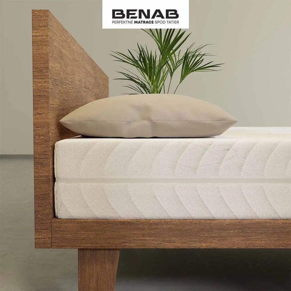 Tvrdý/stredne tvrdý pružinový obojstranný matrac 180x200 cm BonFlex PLUS - BENAB